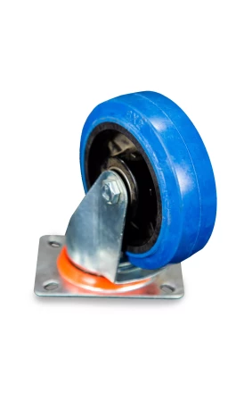 Колесо поворотное из эластичной резины MW150 150 мм 1024401 купить в Тюмени