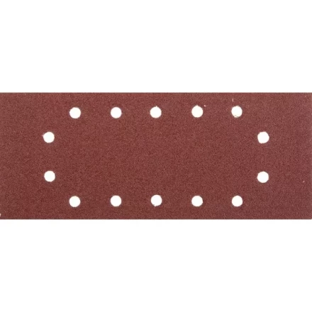 Лист шлифовальный универсальный STAYER &quot;MASTER&quot; на зажимах, 14 отверстий по периметру, для ПШМ, Р40, 115х280мм, 5шт 35469-040 купить в Тюмени