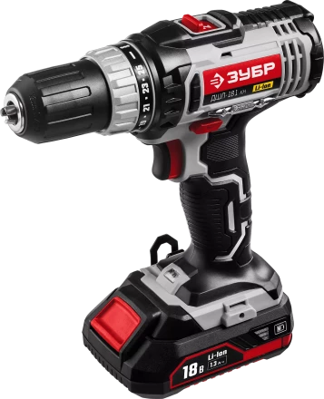Дрель-шуруповерт 2 АКБ ДШЛ-181 КН серия СТАНДАРТ купить в Тюмени