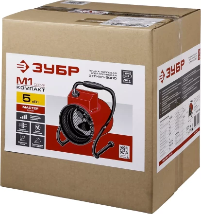 Пушка тепловая компактная М1 ЗТП-М1-5000 серия МАСТЕР купить в Тюмени