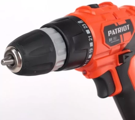 Дрель-шуруповерт аккумуляторная PATRIOT BR 180 в кейсе купить в Тюмени