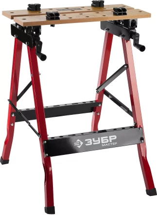 Верстак столярный ЗУБР &quot;МАСТЕР&quot; складной, 605х635х805 мм 38726 купить в Тюмени