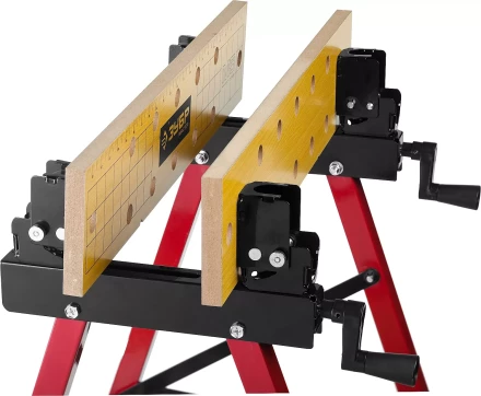 Верстак столярный ЗУБР &quot;МАСТЕР&quot; складной, 605х635х805 мм 38726 купить в Тюмени