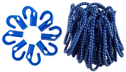 Шнур резиновый крепежный ЗУБР d 8 мм 10 м 8 переставных крюков 40511 купить в Тюмени