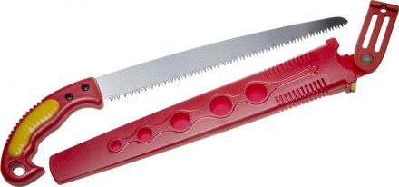 Ножовка GRINDA садовая, шаг зуба 4,0 мм (6 TPI), длина полотна 300 мм, в ножнах 8-151853_z01 купить в Тюмени