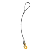 Строп канатный одноветвевой 1СК 1.5 т L=7 м с кч din 1.5 т опрессовка