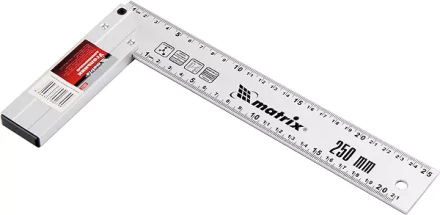 Угольник 300 мм алюминиевый литой  MATRIX 32472 купить в Тюмени