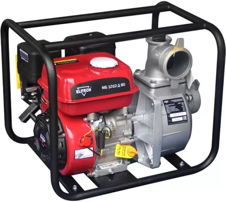 Мотопомпа ELITECH МБ 1010 Д 80 купить в Тюмени