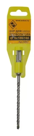 Бур SDS+  ф 6х100/160 усиленный  10/50/200 10907 купить в Тюмени