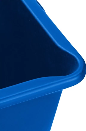 ЗУБР 40 л, первичный высокопрочный пластик, усиленный прямоугольный строительный таз (06096-45) купить в Тюмени