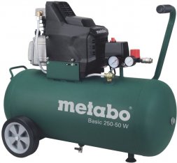 Компрессор масляный поршневой прямой привод Metabo Basic 250-50 W