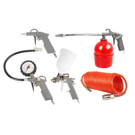 Набор пневмоинструментов 5 предметов AERO FoxWeld купить в Тюмени