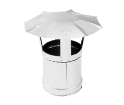 Зонт дымохода из нержавеющей стали (Диаметр 120 мм) для теплогенераторов BALLU EC, VERTIGO