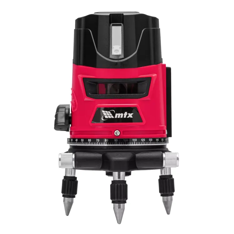 Лазерный уровень MTX CRL-30R, 30 м, красный луч, батарейки, резьба 5/8" 35034 купить в Тюмени