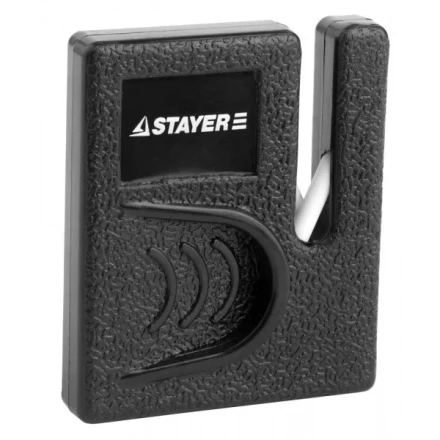 Точилка STAYER &quot;MASTER&quot;, для ножей, компактная, керамическая рабочая часть 47511 купить в Тюмени