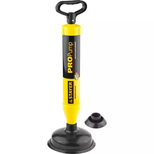 Вантуз STAYER "Professional" вакуумный PROPump, с двумя адаптерами 51925 купить в Тюмени
