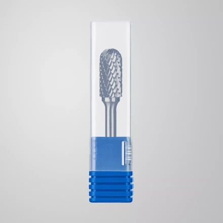 Зубр Твердосплавная борфреза C - цилиндр со сферическим концом, 12 х 25 мм (28802-12-25) купить в Тюмени