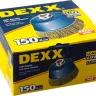 DEXX. Щетка чашечная для УШМ, витая стальная латунированная проволока 0,3мм, 150ммхМ14 35103-150 купить в Тюмени