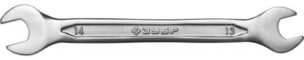 Ключ ЗУБР &quot;МАСТЕР&quot; гаечный рожковый, Cr-V сталь, хромированный, 13х14мм 27010-13-14 купить в Тюмени
