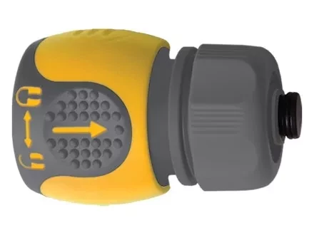 Соединитель для шланга 1/2&quot; двухкомпонентный PALISAD LUXE 66243 купить в Тюмени