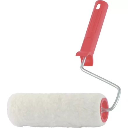 Валик &quot;Натуральный мех&quot; в сборе 200 мм D – 48 мм D ручки – 6 мм крепление шплинтом Сибртех 80163 купить в Тюмени