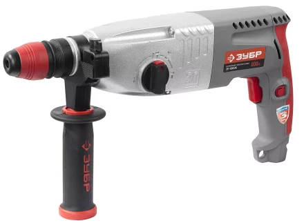 Перфоратор ЗУБР, SDS-plus, БЗП,  в компл., металл корпус редуктора, 800Вт, кейс ЗП-800ЭК купить в Тюмени