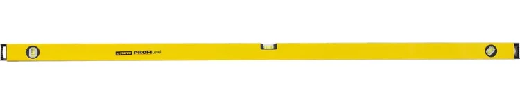Уровень STAYER "PROFI" "PROFILevel" коробчатый усиленный, фрезерованный, 3 противоударных ампулы, 150см 3466-150 купить в Тюмени