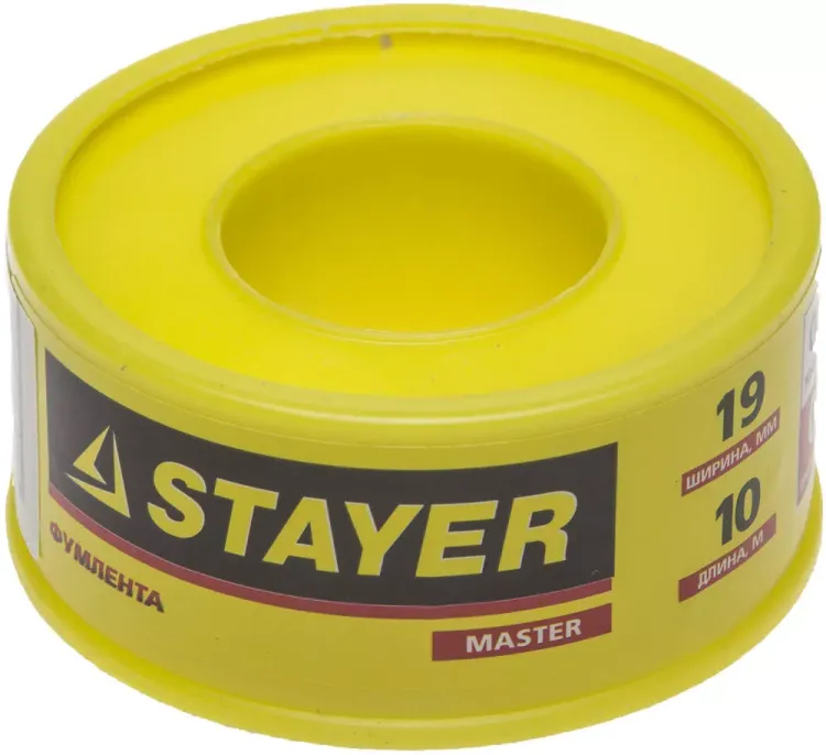 Фумлента STAYER "MASTER", плотность 0,40 г/см3, 0,075ммх19ммх10м 12360-19-040 купить в Тюмени