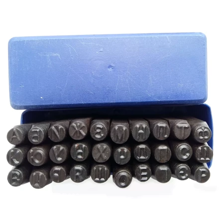 Клеймо буквенное 8мм купить в Тюмени