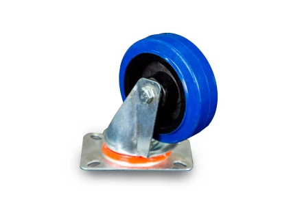 Колесо поворотное из эластичной резины MW70 100 мм 1024399 купить в Тюмени