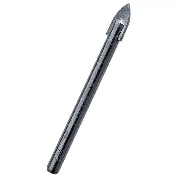 Сверло по стеклу/кафелю Makita D-25161, 10х80мм хвостовик цилиндрический, конусное острие купить в Тюмени
