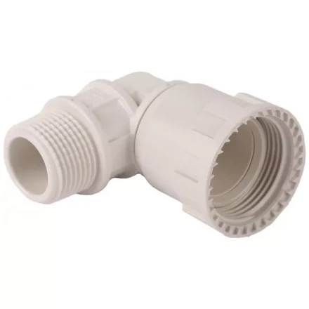 Переходник угловой 90° ЗУБР &quot;ШиреФит&quot; &quot;накидная гайка - наружная резьба&quot;, 26мм - 3/4&quot; 51485-26-3/4 купить в Тюмени