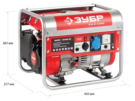 Генератор бензиновый ЗЭСБ-1200 серия МАСТЕР купить в Тюмени