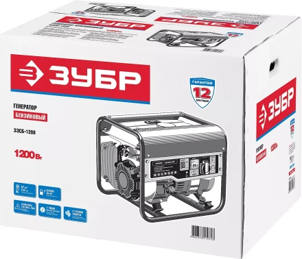 Генератор бензиновый ЗЭСБ-1200 серия МАСТЕР купить в Тюмени