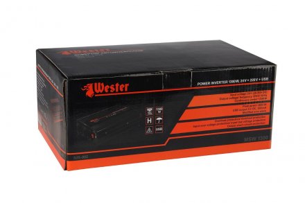 Преобразователь напряжения WESTER MSW1300 купить в Тюмени