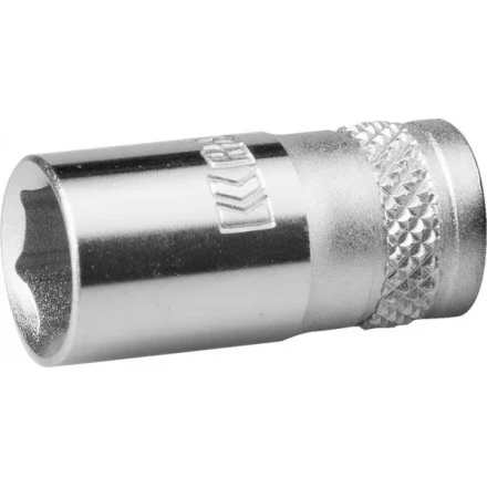 Торцовая головка KRAFTOOL &quot;INDUSTRIE QUALITAT&quot;, Cr-V, FLANK, хромосатинированная, 1/4&quot;, 8 мм 27815-08_z01 купить в Тюмени