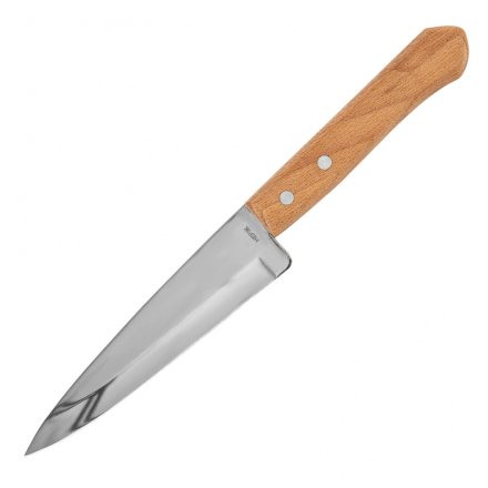 Нож поварской 240 мм, лезвие 130 мм, деревянная рукоятка// Hausman 79158 купить в Тюмени