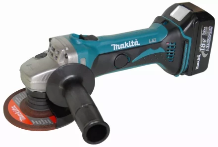 Аккумуляторная угловая шлифовальная машинка Makita BGA452RFE купить в Тюмени