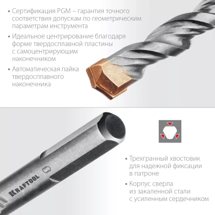 Сверла по бетону EXTREME Оберон 29166-070-03 купить в Тюмени