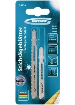 Набор полотен для электролобзика универсальный 2шт GROSS 78256 купить в Тюмени