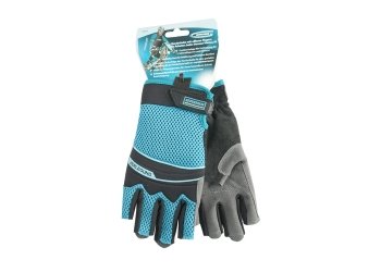 Перчатки облегченные комбинированные с открытыми пальцами L GROSS 90316 купить в Тюмени