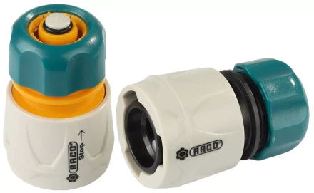 Набор соединителей RACO &quot;Original&quot; (шланг-насадка) с автостопом, 1/2&quot; 4250-55265B купить в Тюмени