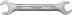 Ключ ЗУБР &quot;МАСТЕР&quot; гаечный рожковый, Cr-V сталь, хромированный, 24х27мм 27010-24-27 купить в Тюмени
