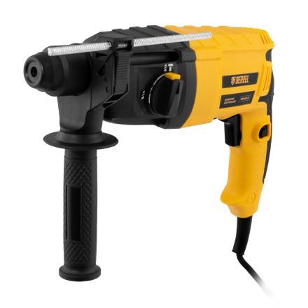 Перфоратор электрический Denzel RHH-600-22, SDS-plus, 600 Вт, 2,5 Дж, 2 реж. 26602 купить в Тюмени