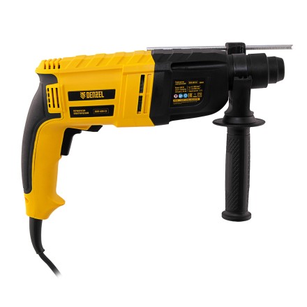 Перфоратор электрический Denzel RHH-600-22, SDS-plus, 600 Вт, 2,5 Дж, 2 реж. 26602 купить в Тюмени