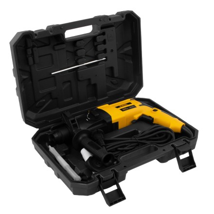 Перфоратор электрический Denzel RHH-600-22, SDS-plus, 600 Вт, 2,5 Дж, 2 реж. 26602 купить в Тюмени