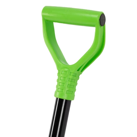 Лопата для уборки снега пластиковая Palisad, 400х417х1390 мм, алюминиевый черенок, 61395 купить в Тюмени