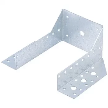 Опора бруса раскрытая, 2 мм, OBR R-50х140х76 мм, цинк  СИБРТЕХ Россия 46530 купить в Тюмени