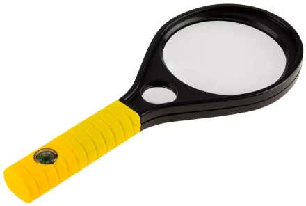 Лупа STAYER &quot;MASTER&quot;, пластиковый корпус, 2-х/6-и кратное увеличение, диаметр 90мм 40530-90 купить в Тюмени