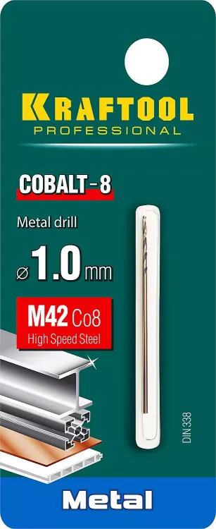 Сверла по металлу HSS-Co Оберон 29656-1 купить в Тюмени